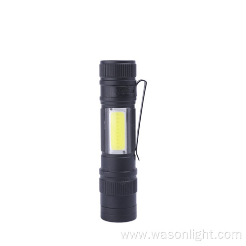 New EDC Side COB Mini AA Torch Light